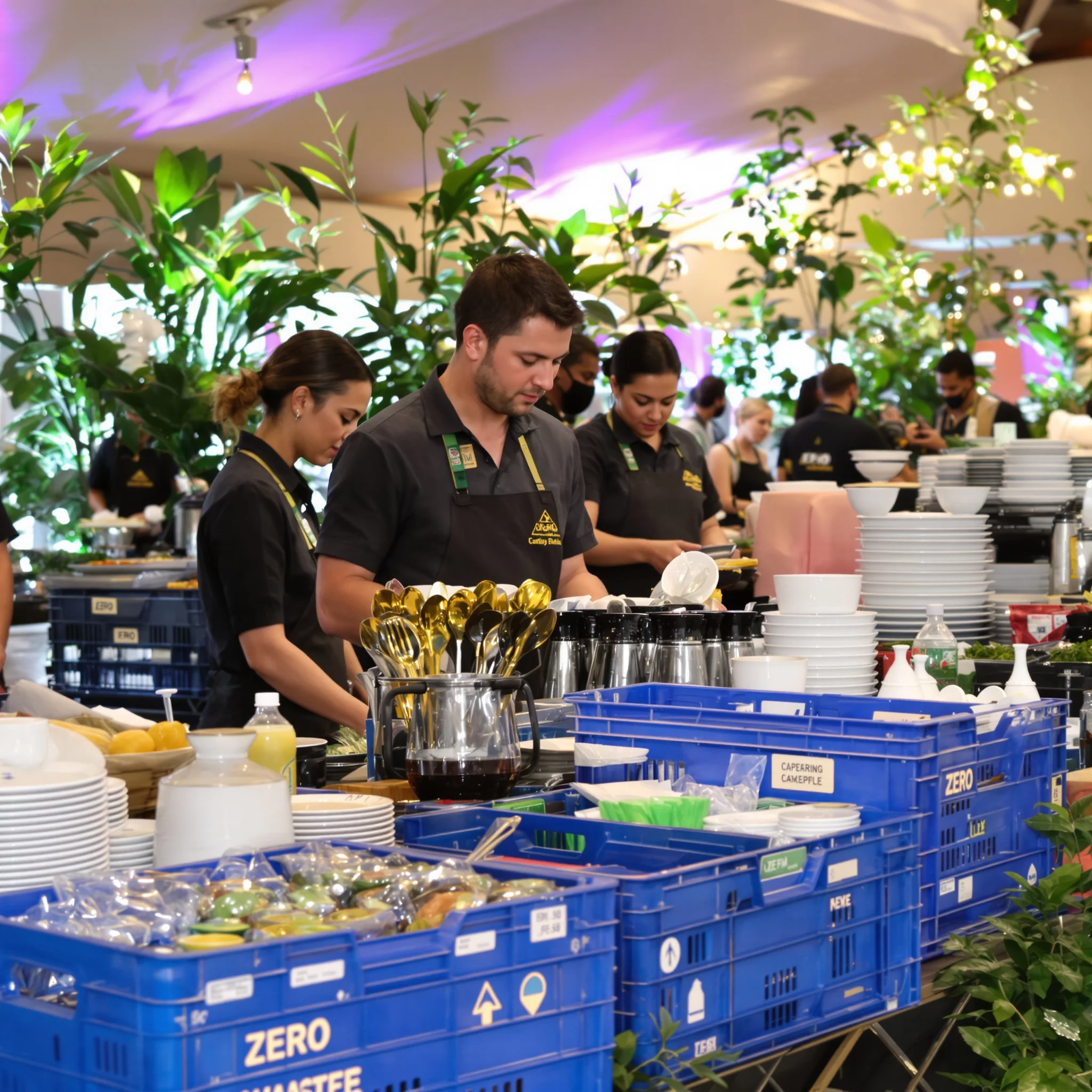 Zero Waste Catering: Wie Nachhaltigkeit vom Einkauf bis zum Buffet gelingt