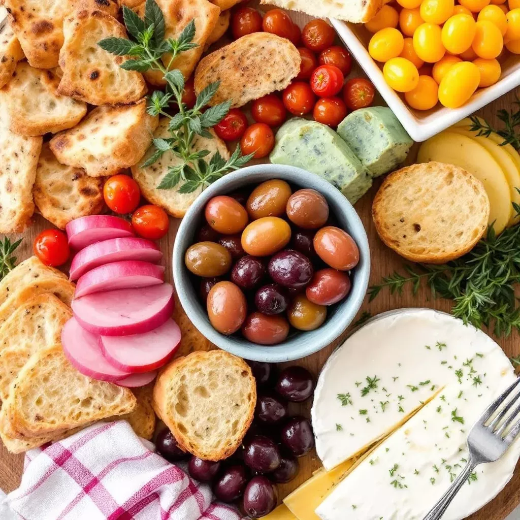 Oster-Snackboard für die ganze Familie: Focaccia, Tomate e Ciao!