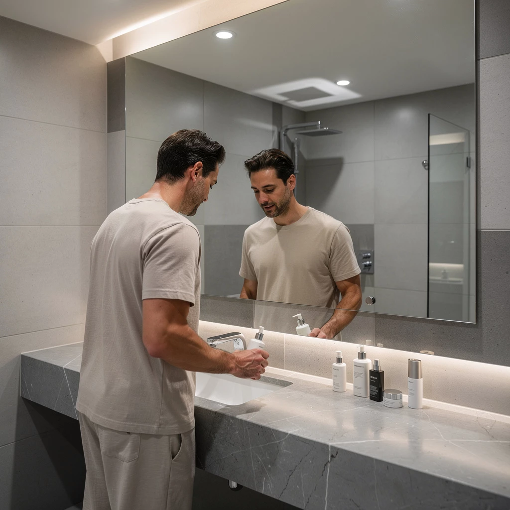 Männer Hautpflege richtig anwenden – Beauty Routine Anleitung mit Herz und Humor