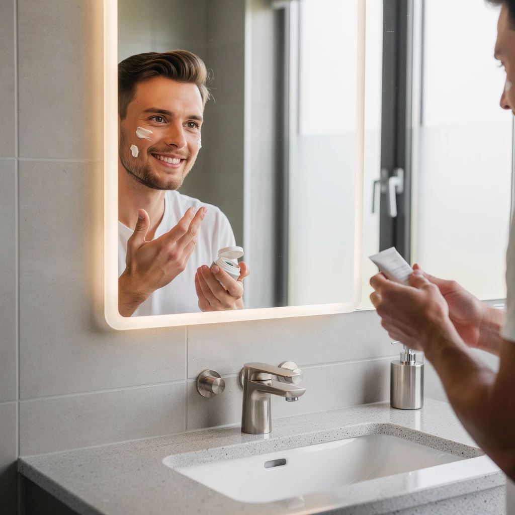 Brickell Mens Reviving Face Cream – Frische für Männerhaut und die geheime Beauty-Routine für Männer