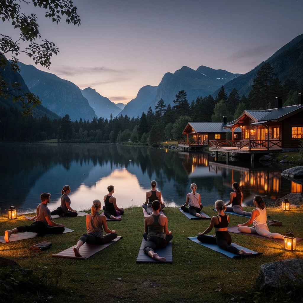 Yoga in Skandinavien: Retreats zwischen Fjorden und Mitternachtssonne