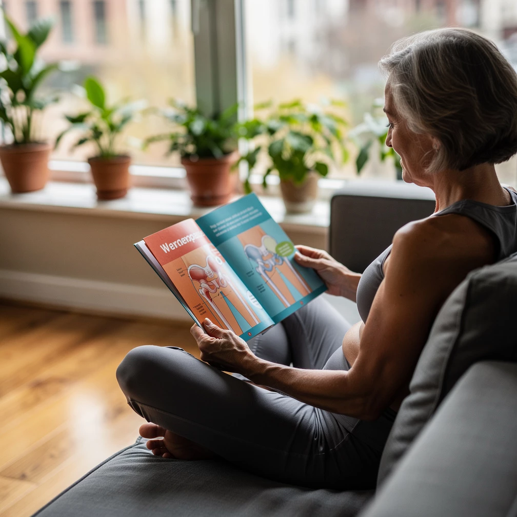 Schmerzen in den Wechseljahren: Wie du mit nur 6 Minuten täglich deine Hüfte stärken kannst