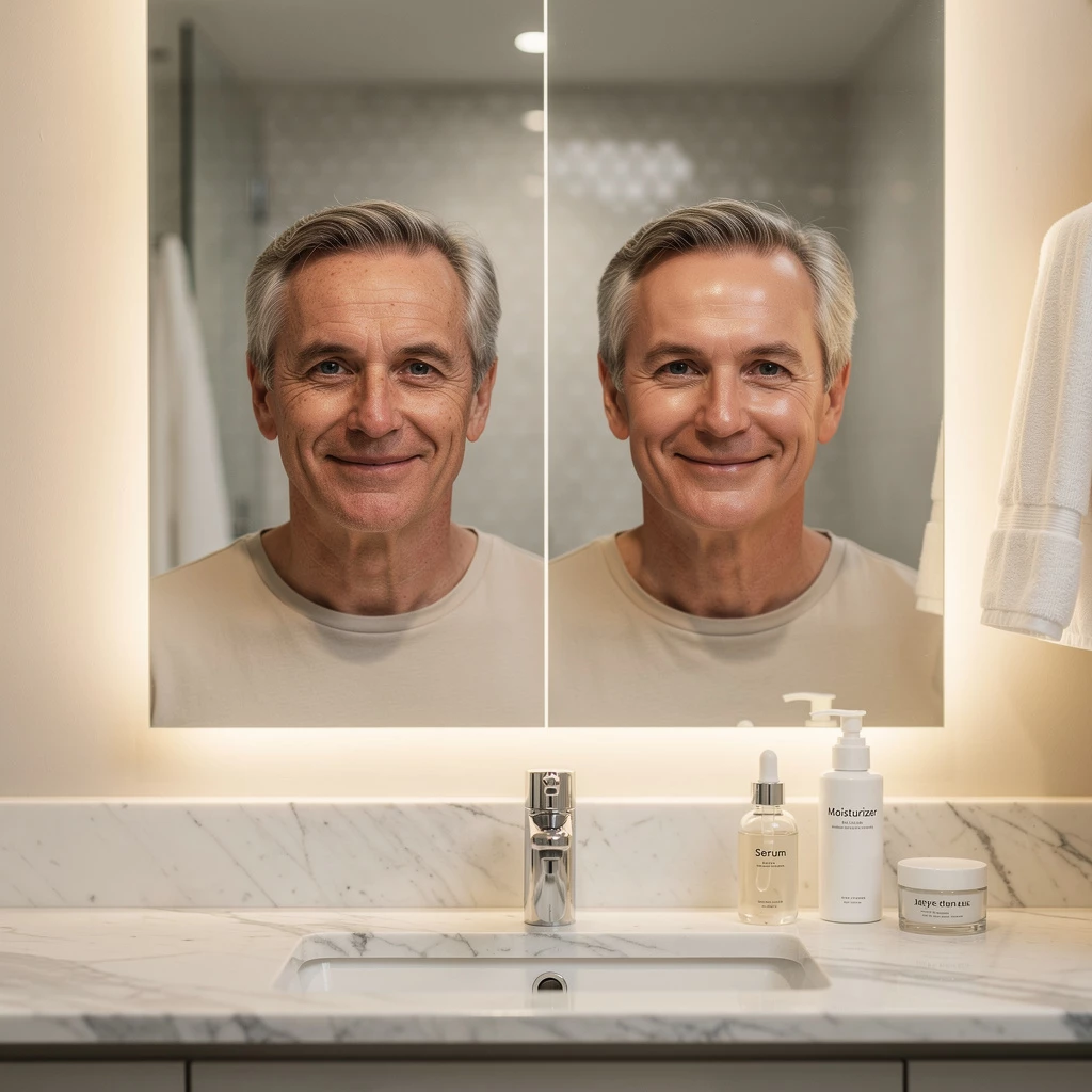 Hautpflege ab 40: Was M&auml;nnerhaut jetzt wirklich braucht