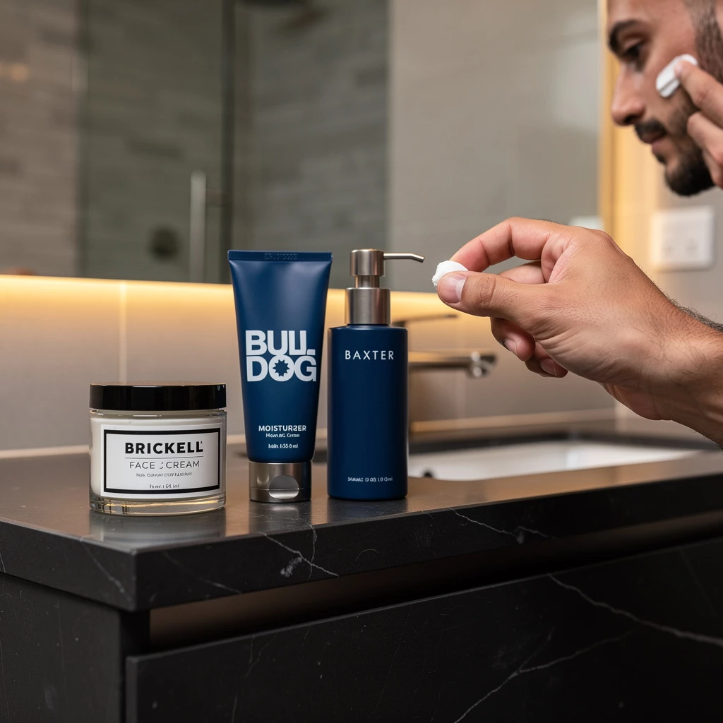 Brickell Mens Reviving Face Cream – Frische für Männerhaut und die geheime Beauty-Routine für Männer