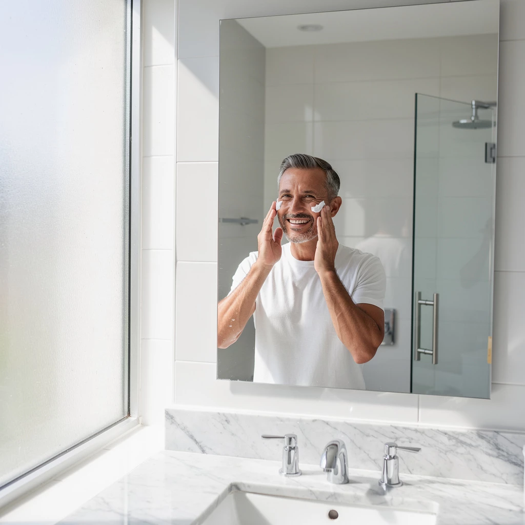 Hautpflege ab 40: Was Männerhaut jetzt wirklich braucht