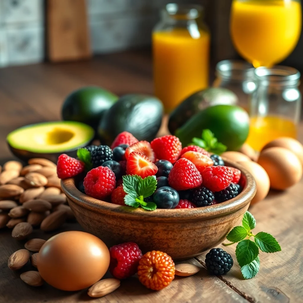 Natürliche Vitamine für Haut und Haare