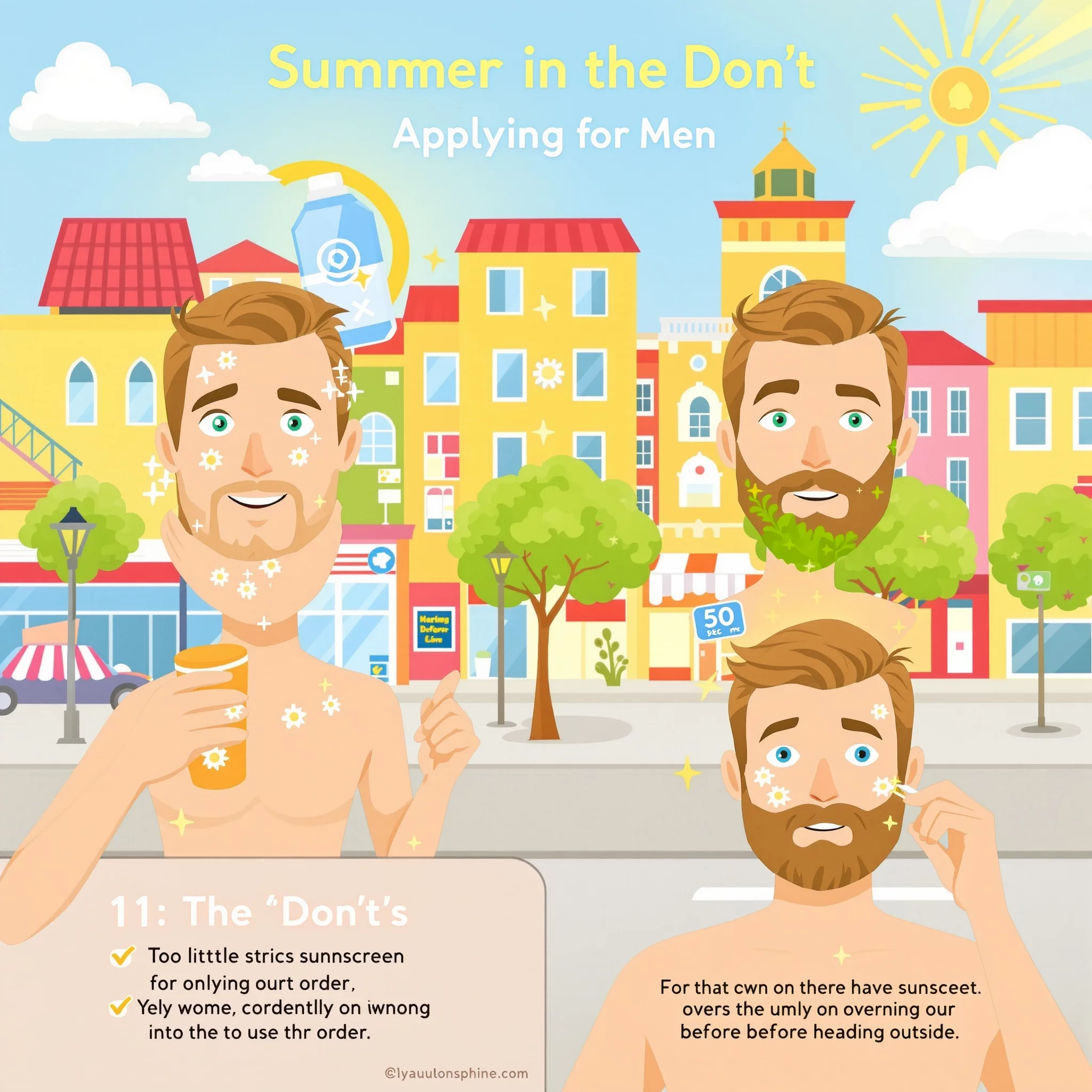 Sonnenpflege für Männer: Schutz ohne Glanz oder Fettfilm – Dein Beauty-Guide!