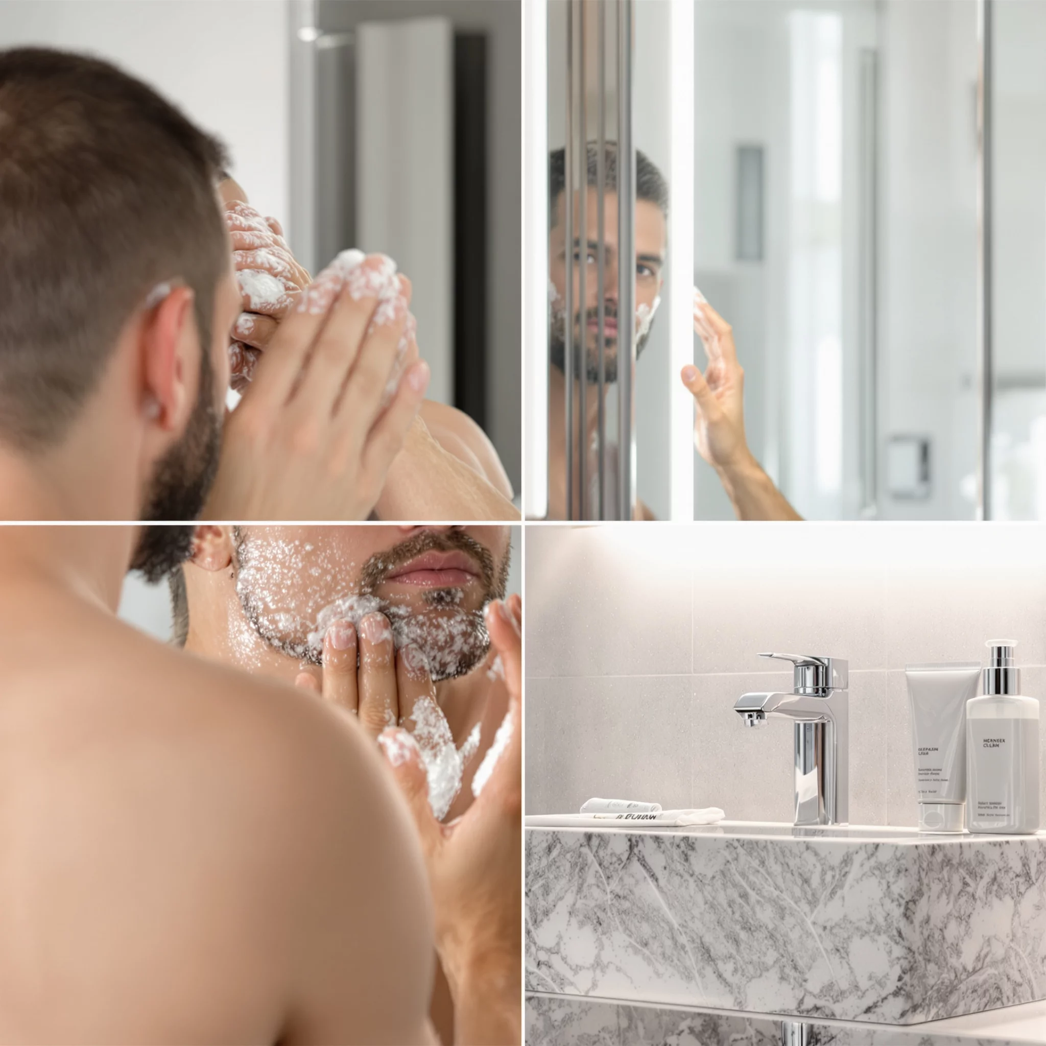 Männerhaut richtig reinigen: Das sind die besten Pflegeschritte