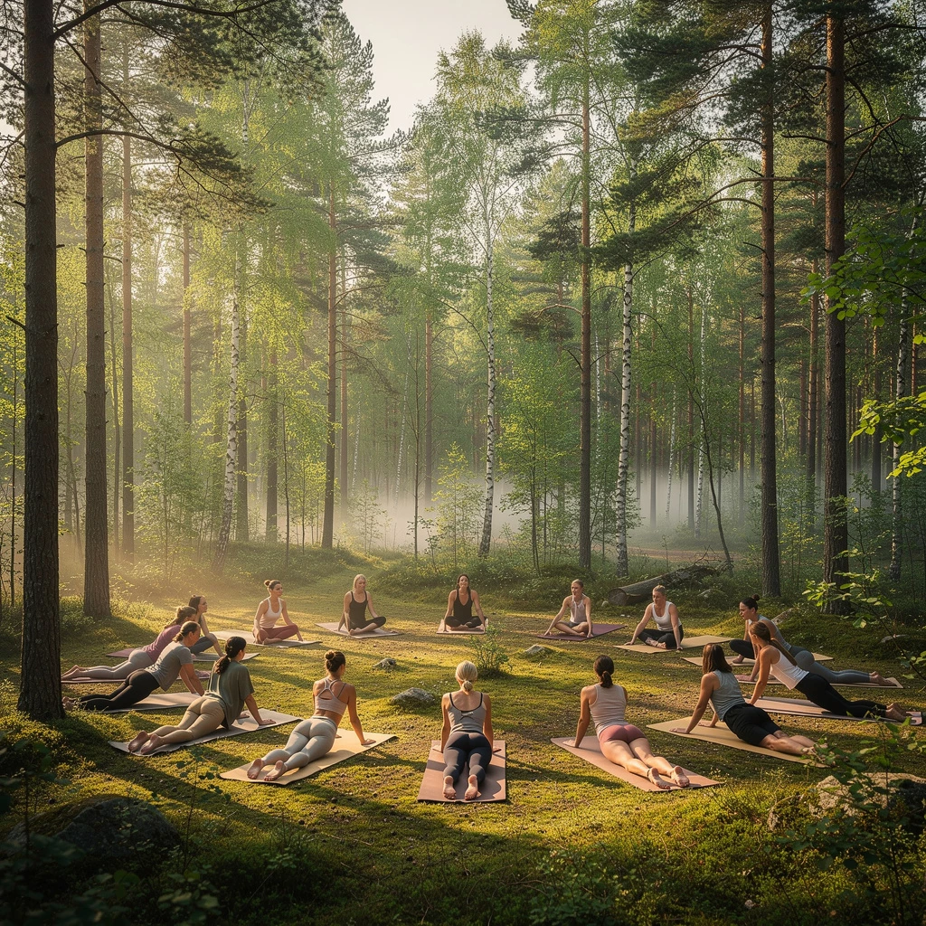 Yoga in Skandinavien: Retreats zwischen Fjorden und Mitternachtssonne