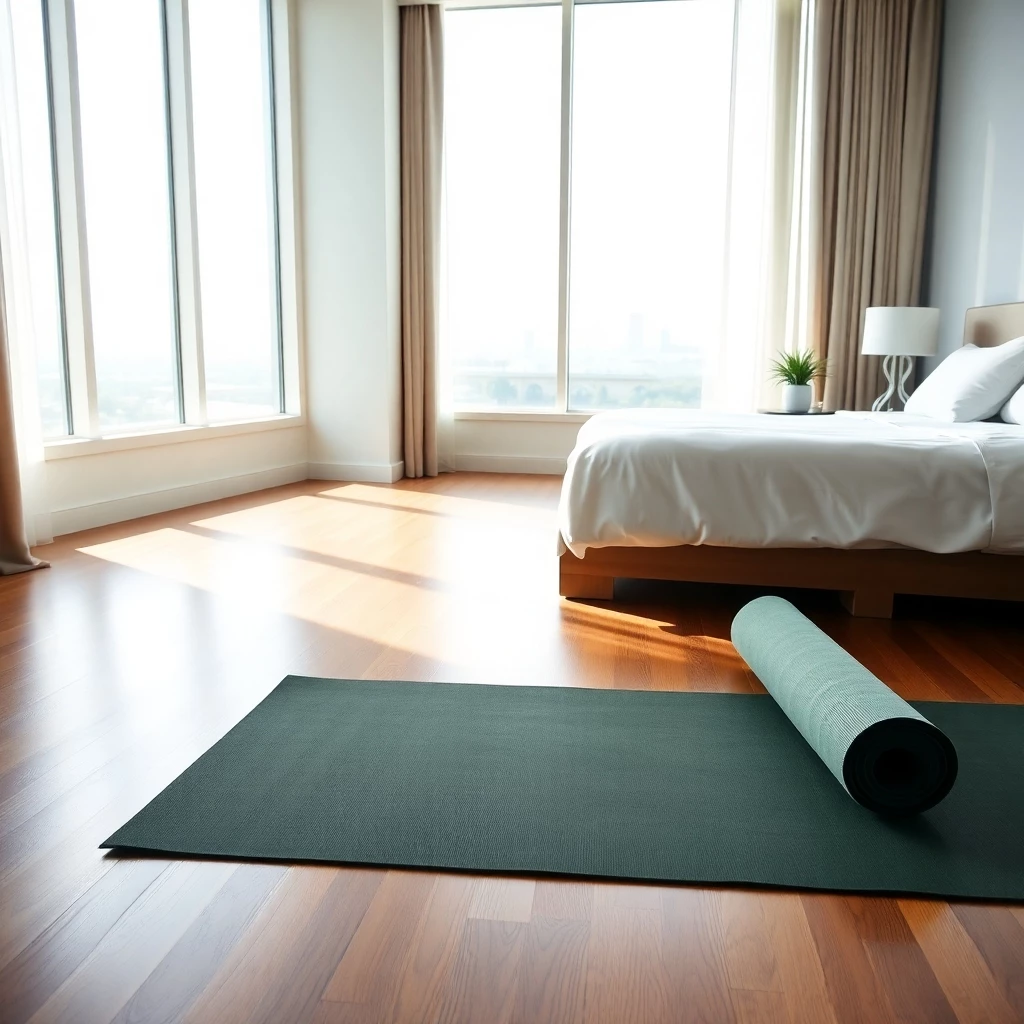 Yoga auf Reisen: 12-Minuten-Flow fürs Hotelzimmer – 3 Asanas fürs Hotelzimmer