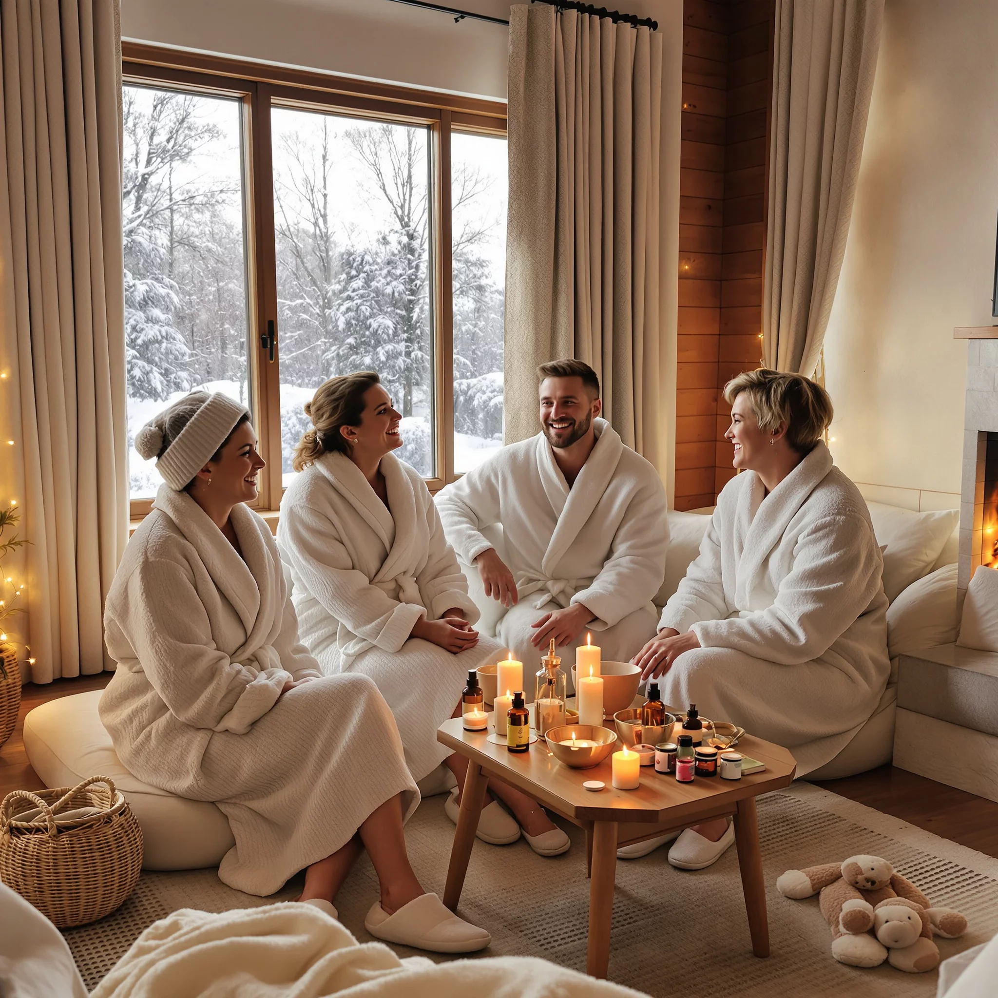 Wellbeing at Home: Familienwellness für kalte Tage – Home-Spa, Kinder-Yoga & Co.