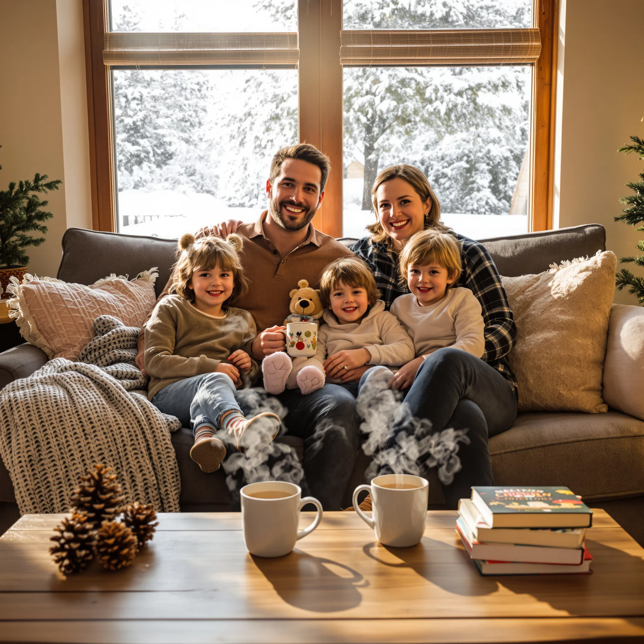 Wellbeing at Home: Familienwellness für kalte Tage – Home-Spa, Kinder-Yoga & Co.