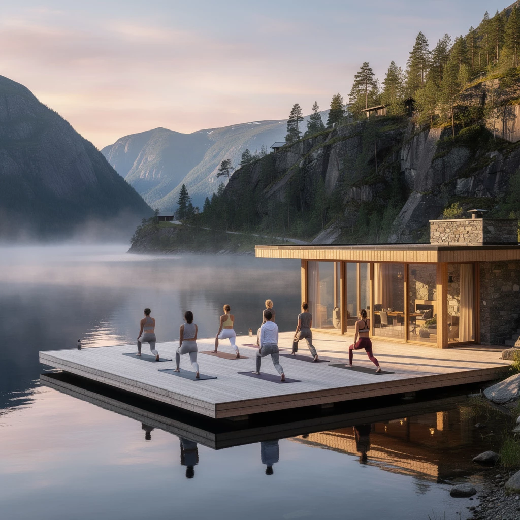 Yoga in Skandinavien: Retreats zwischen Fjorden und Mitternachtssonne