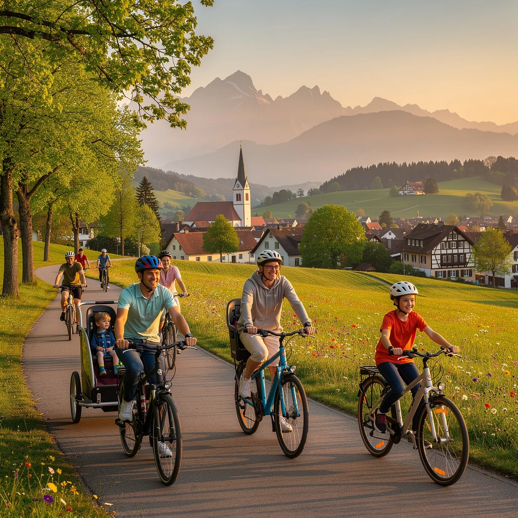10 familienfreundliche Radrouten in Deutschland & &Ouml;sterreich