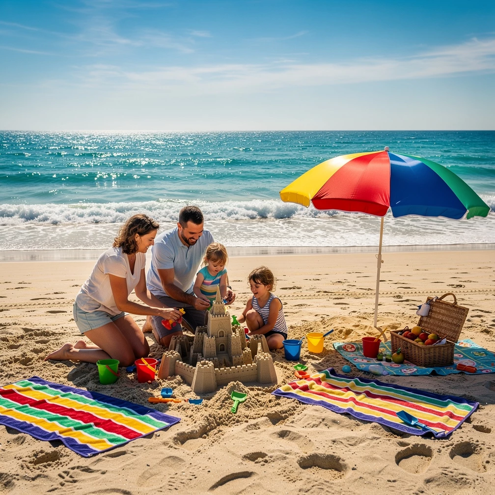 G&uuml;nstiger Sommerurlaub mit Familie: Was Familienurlaub wirklich kostet