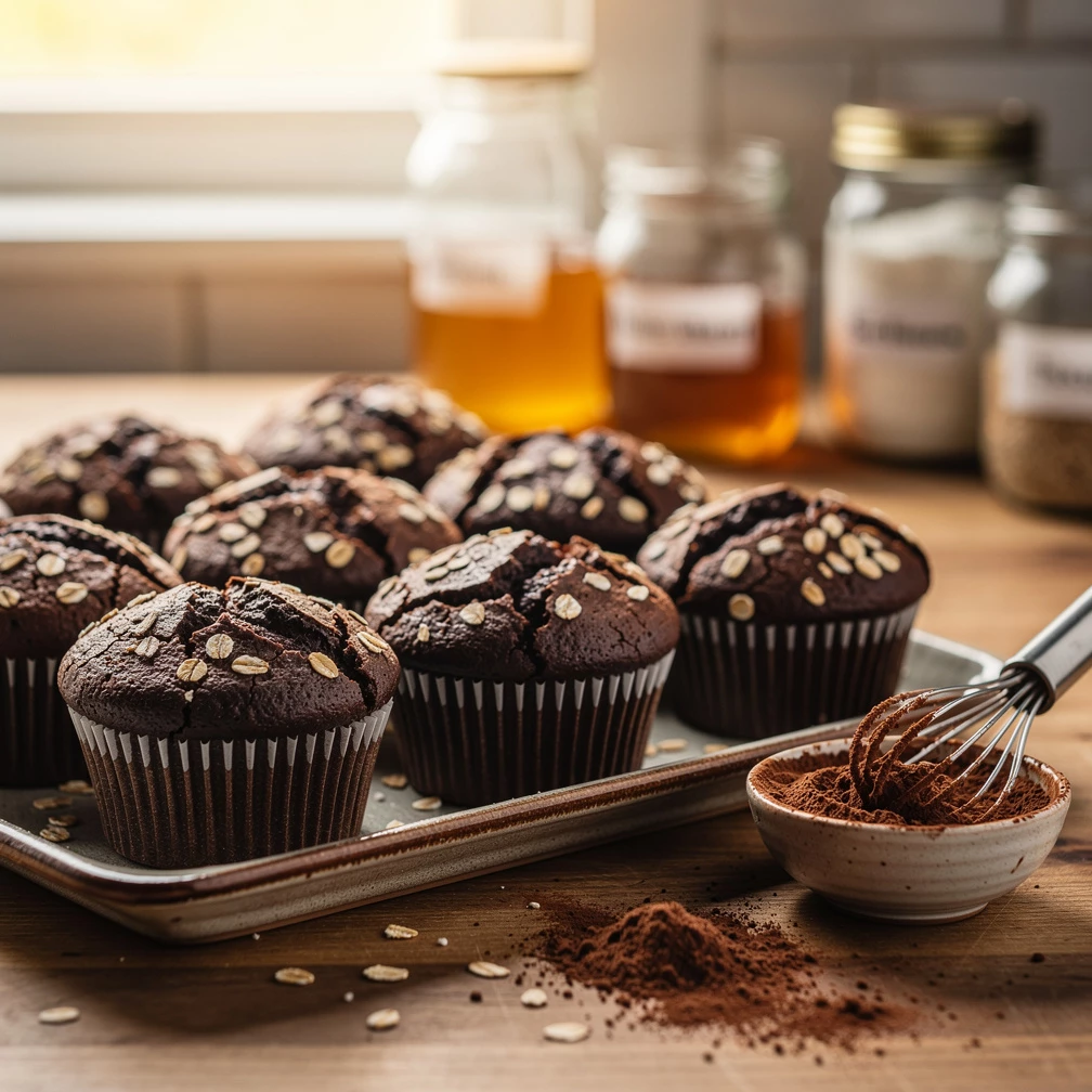 Gesunde Schokomuffins ohne Zucker und Wei&szlig;mehl &ndash; Rezept & Tipps