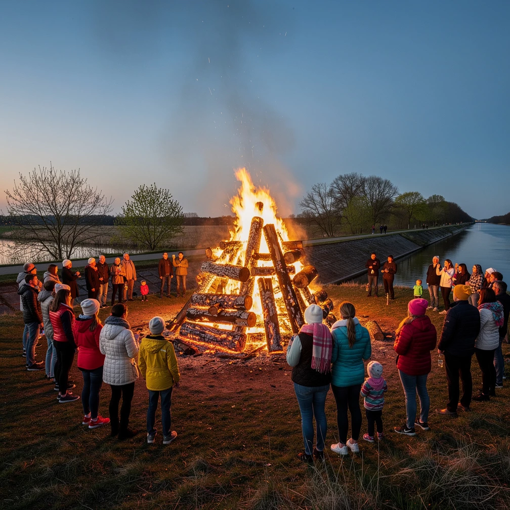 Osterfeuer 2026: Die schönsten Orte Deutschlands für das Frühlings-Highlight