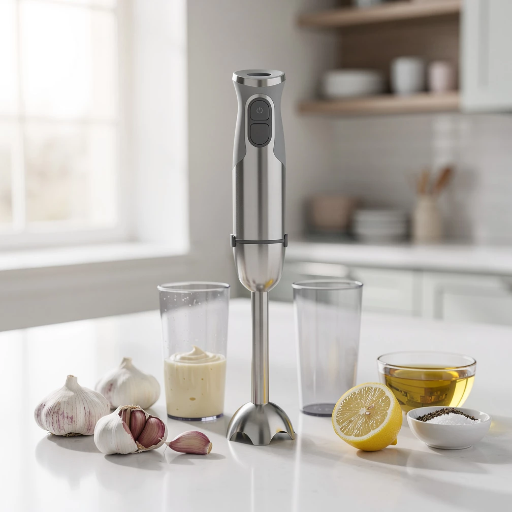 Aioli ohne Ei – Blitzrezept für cremigen Knoblauchdip