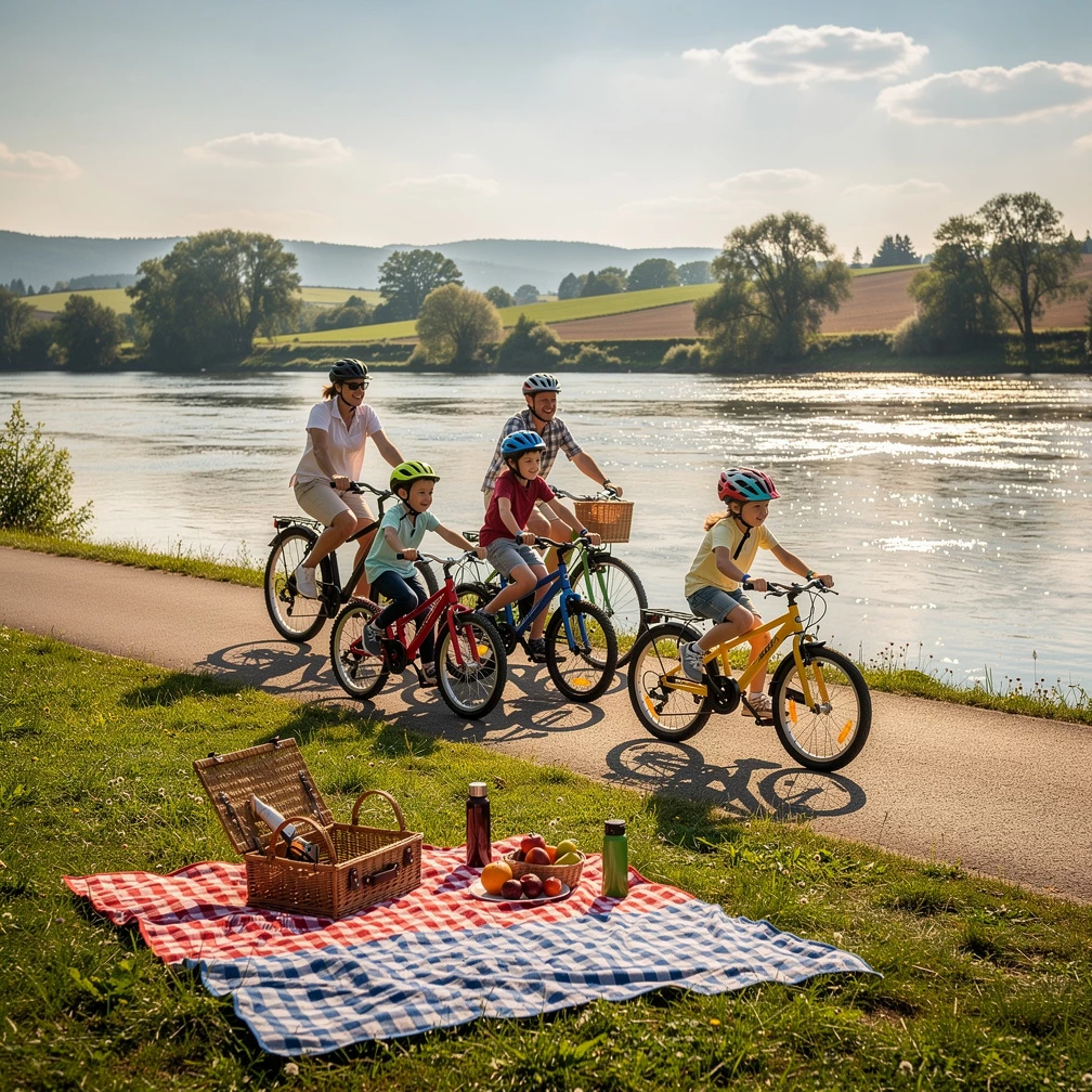 10 familienfreundliche Radrouten in Deutschland & Österreich
