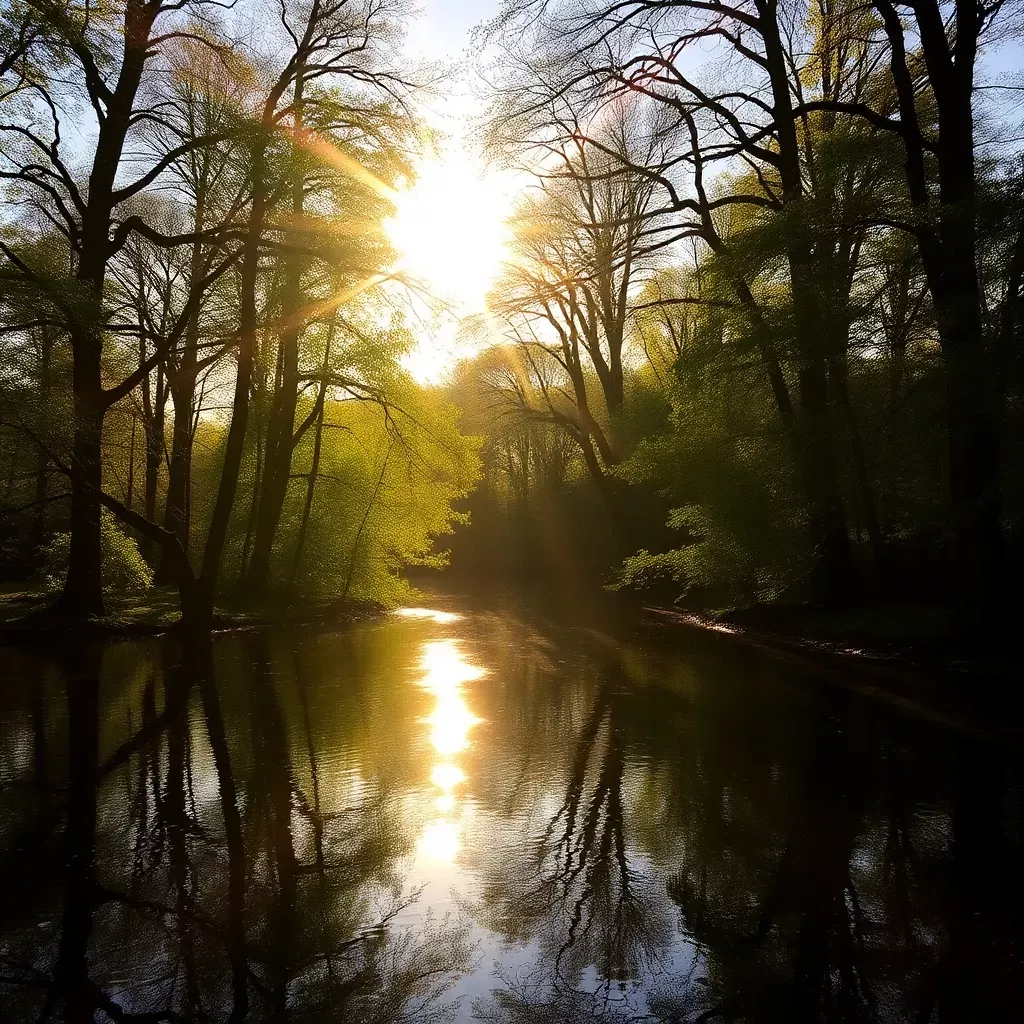 Die Allerquelle in der Südheide erkunden
