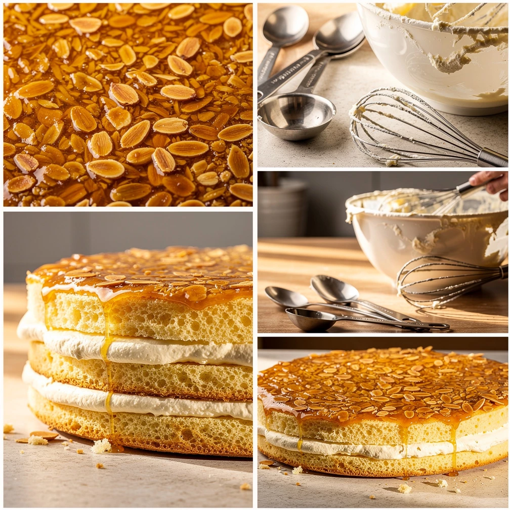 Bienenstich Kuchen: Original Rezept schnell & saftig