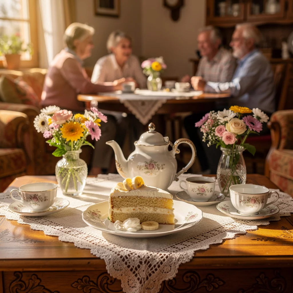 Bananen-Sahne-Torte: Ein Tropical Delight – Backen Magazin