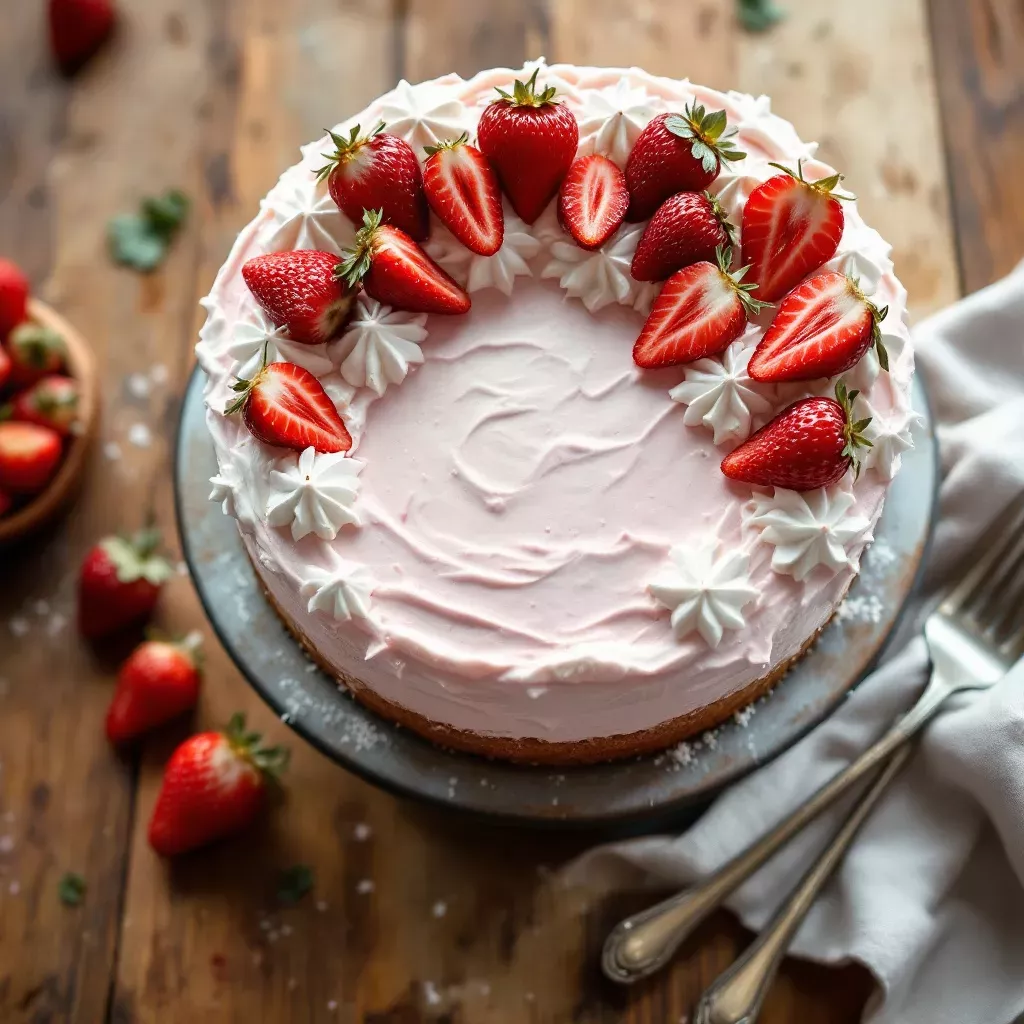 Erdbeer-Sahne-Torte ohne Gelatine - Ein Genuss für jede Gelegenheit