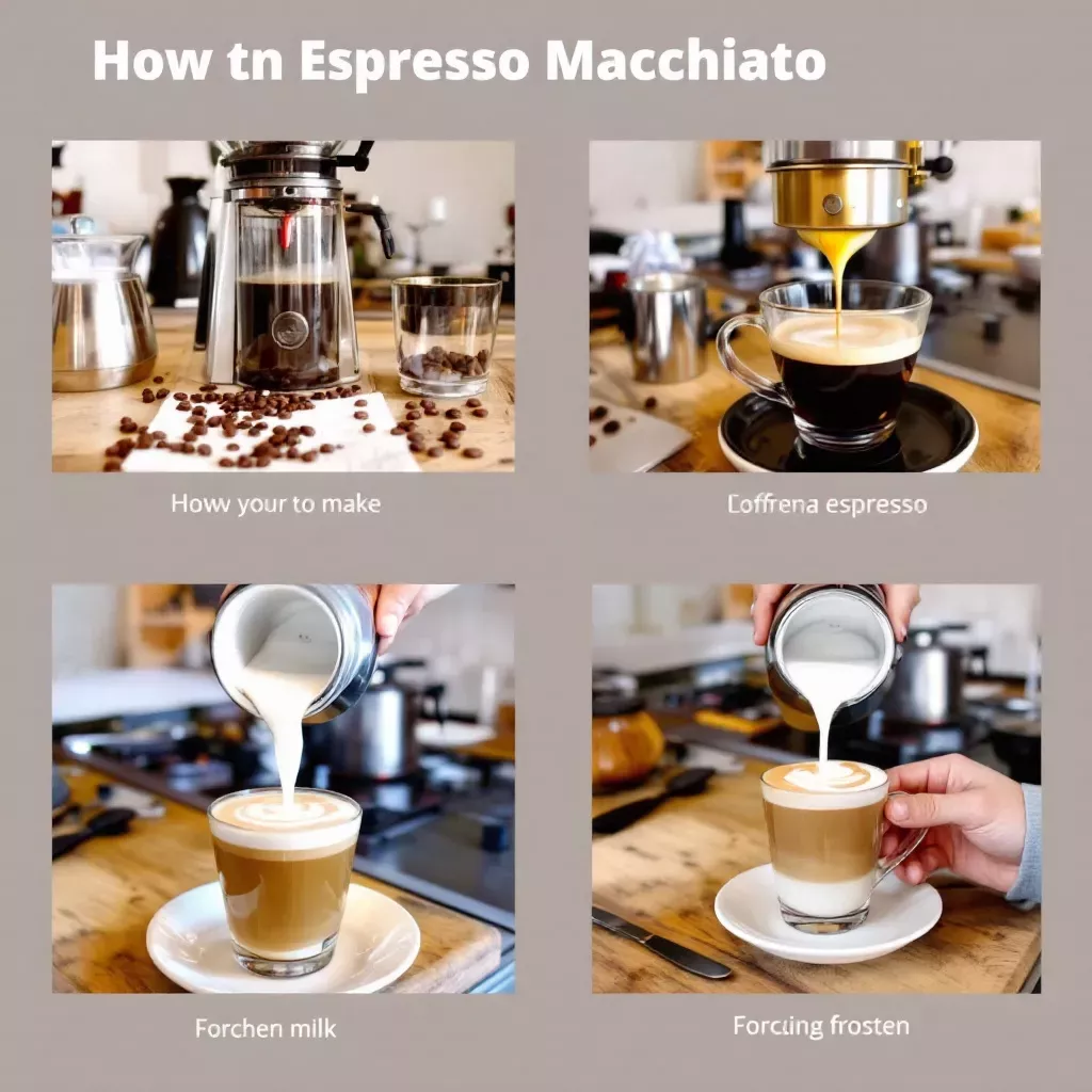 Espresso Macchiato für den Kaffee Genießer