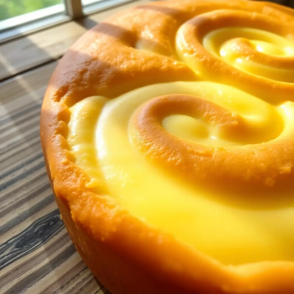 Frisch Gebackener Eierschnecke Kuchen