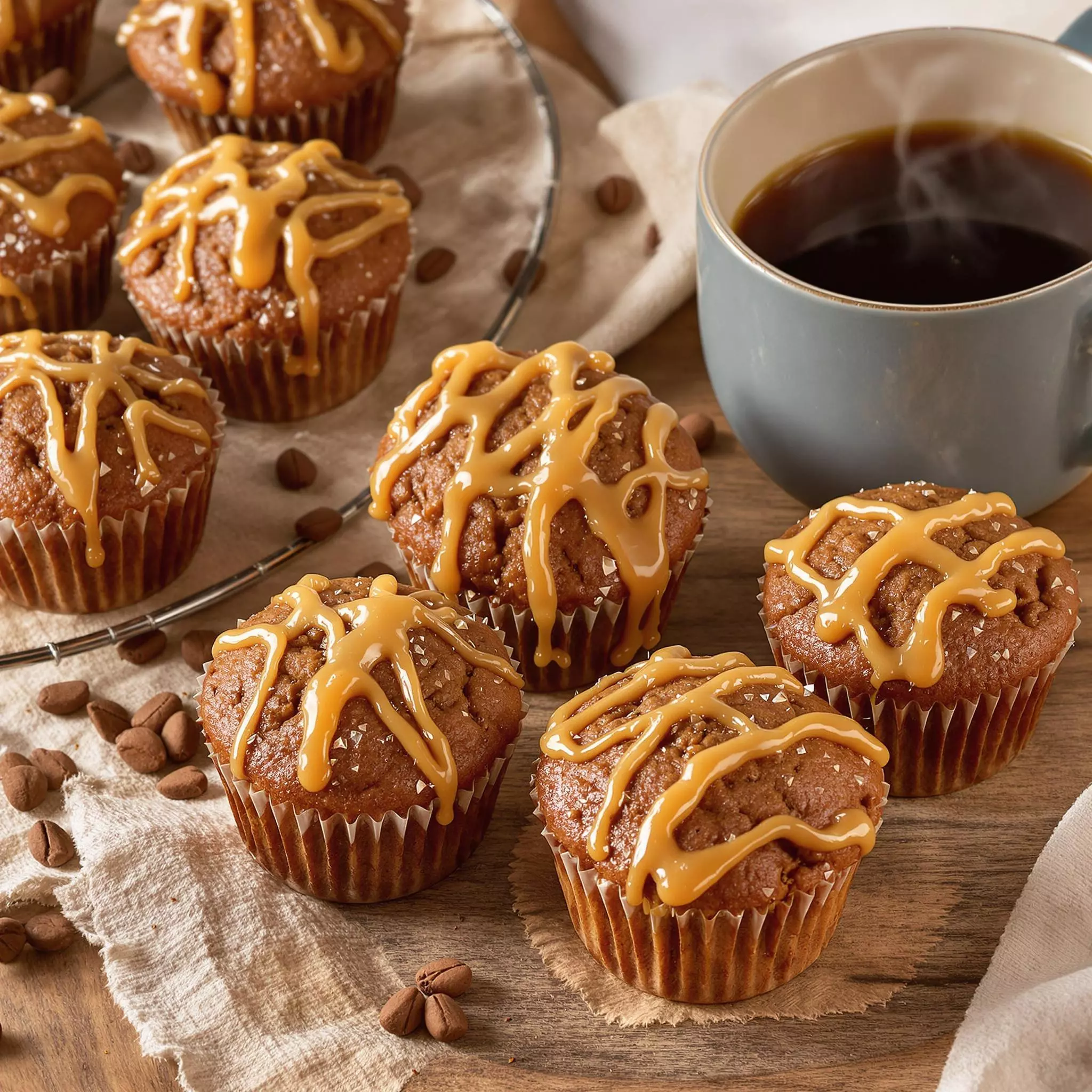 Kaffee-Ahornsirup Muffins - Süße Versuchung zum Frühstück