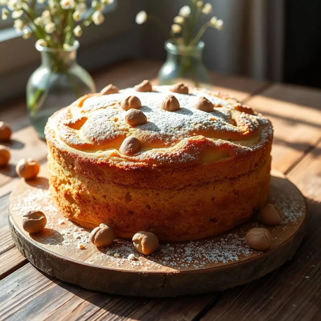 Haselnusskuchen