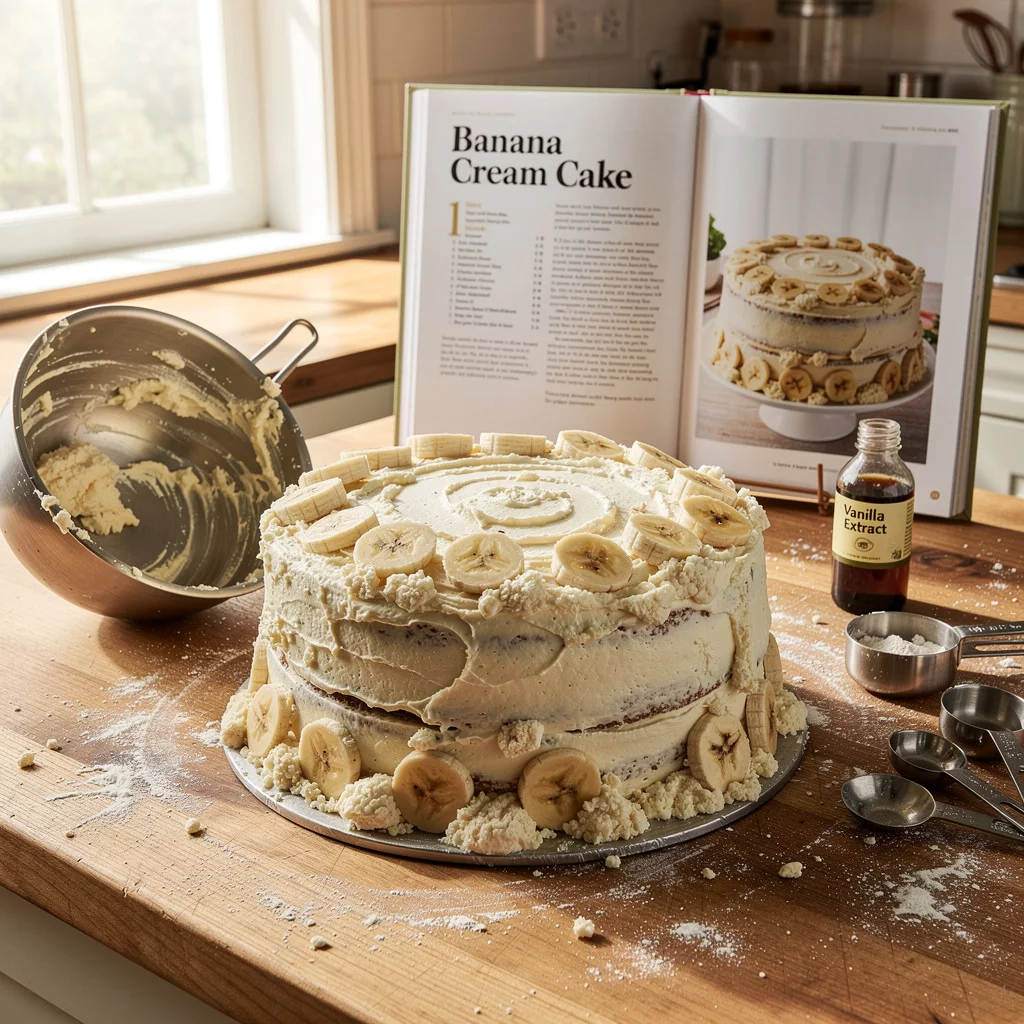 Bananen-Sahne-Torte: Ein Tropical Delight – Backen Magazin