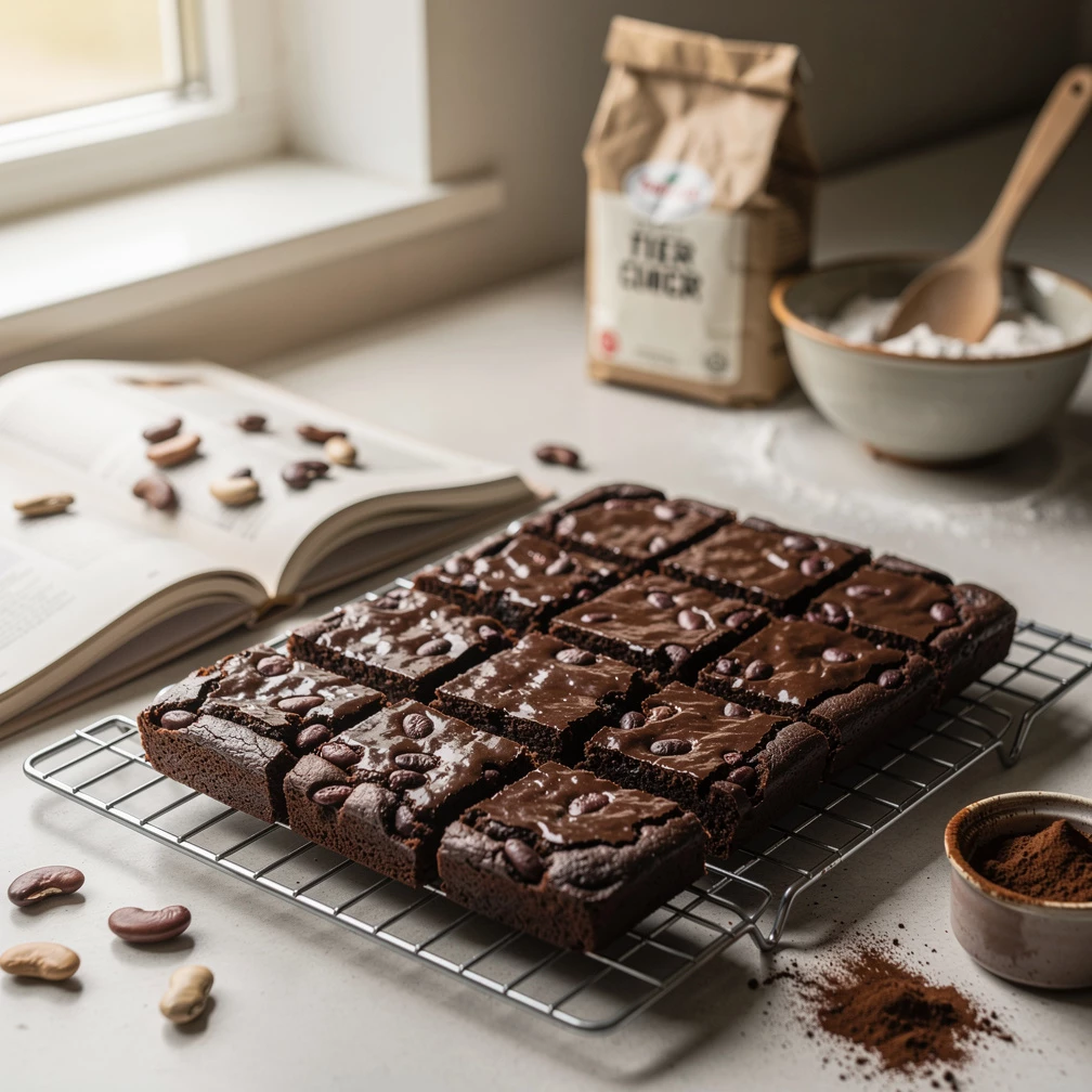 Kidneybohnen Brownies – bestes Rezept: vegan, schokoladig, gesund