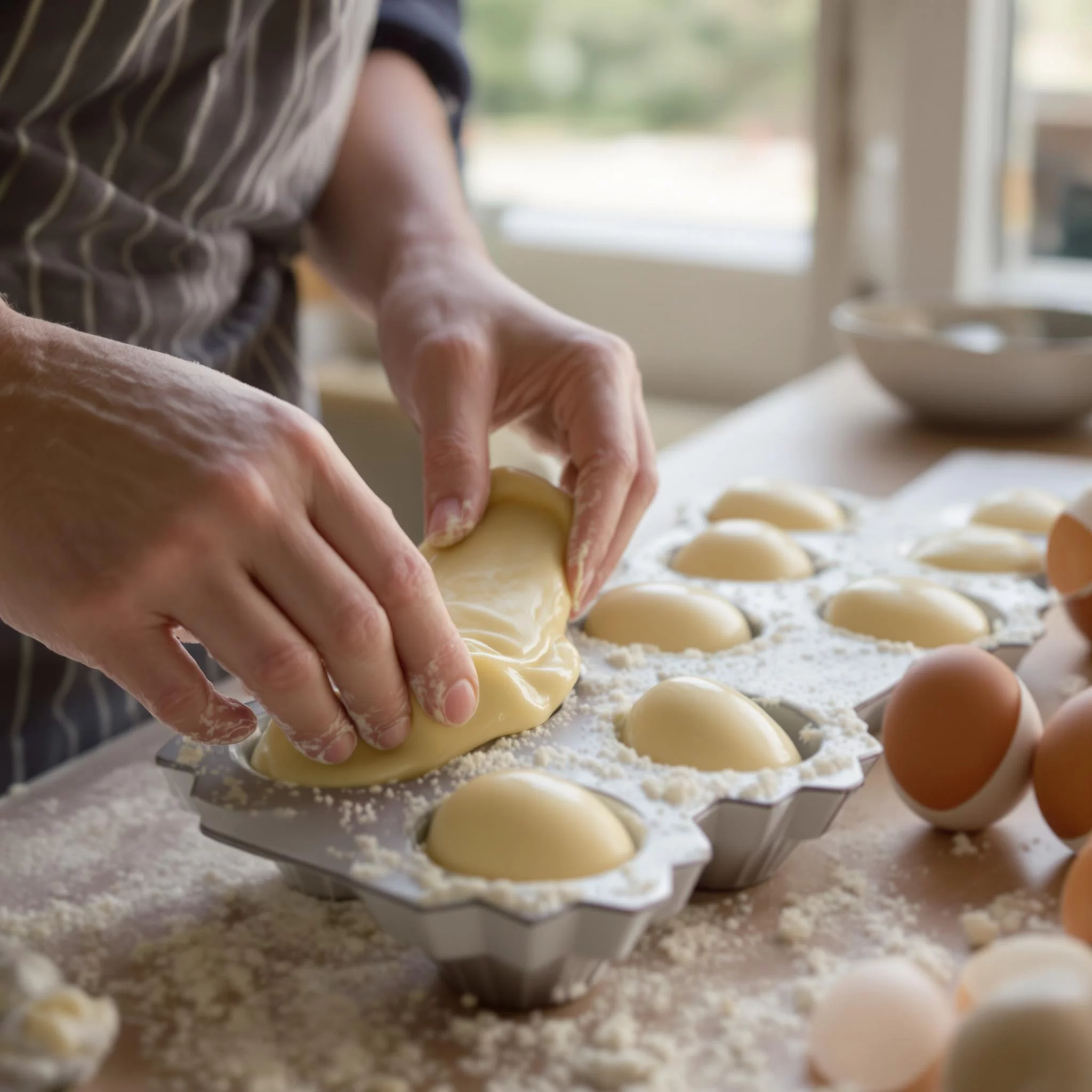Französische Madeleines – Backen Magazin. Tipps für die schnelle Kaffeetafel - Ein Klassiker der immer schmeckt. Auch toll für Ausflüge