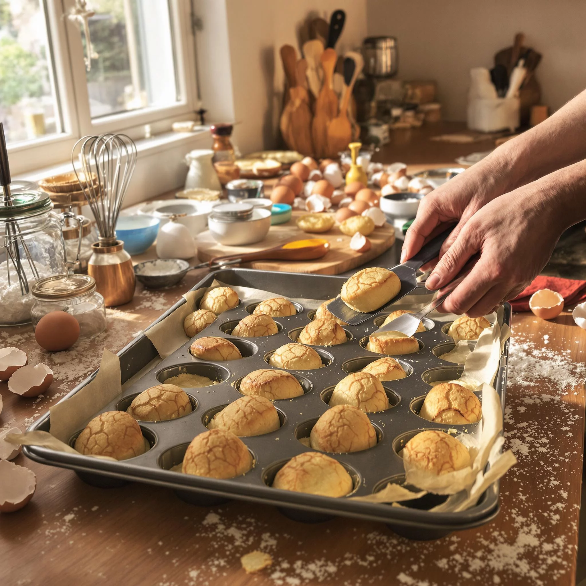 Französische Madeleines – Backen Magazin. Tipps für die schnelle Kaffeetafel - Ein Klassiker der immer schmeckt. Auch toll für Ausflüge