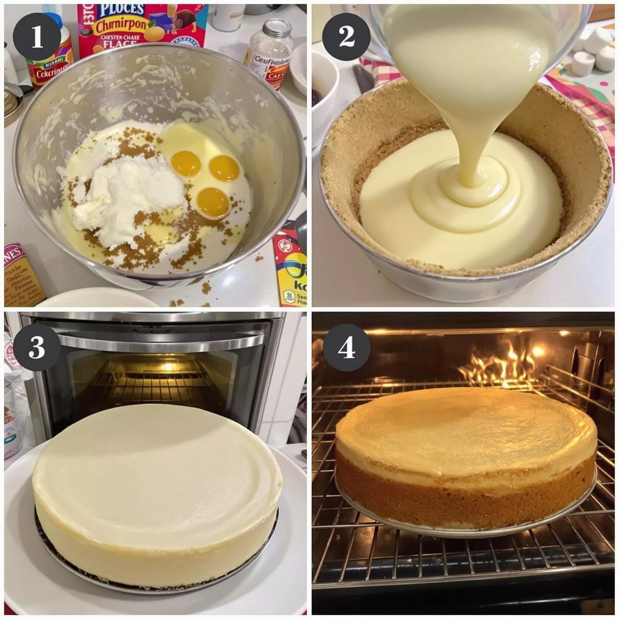 Käsekuchen mit knusprigem Boden und cremiger Füllung