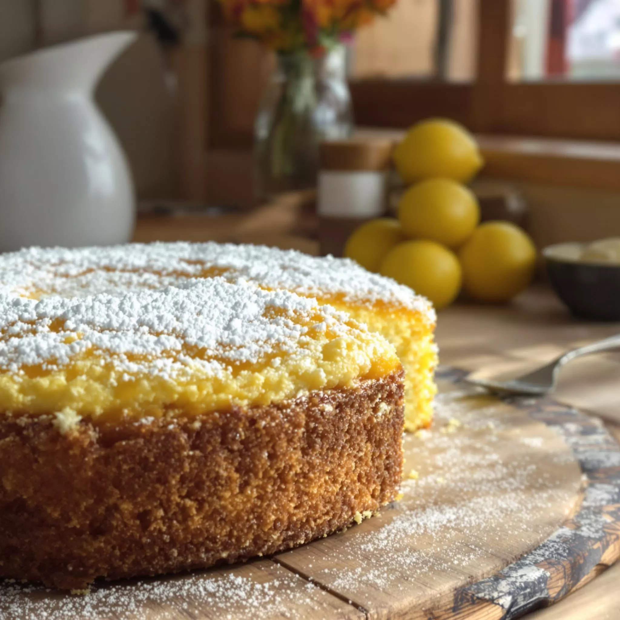 Feine Zitronen-Buttermilch-Torte backen: Ein erfrischender Genuss mit einem Hauch von Zitrone