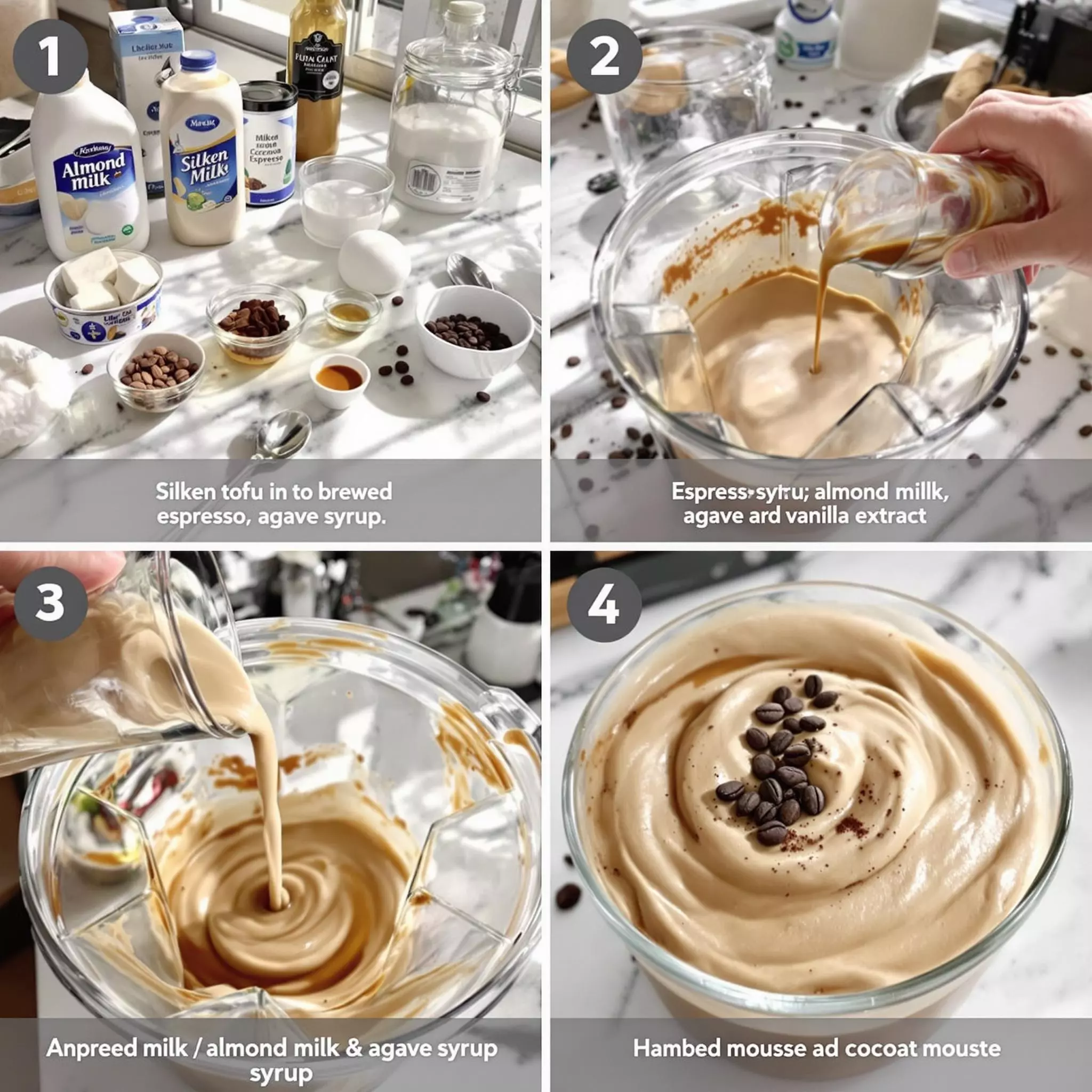 Vegane Kaffee Mousse: Eine Cremige Leckerei