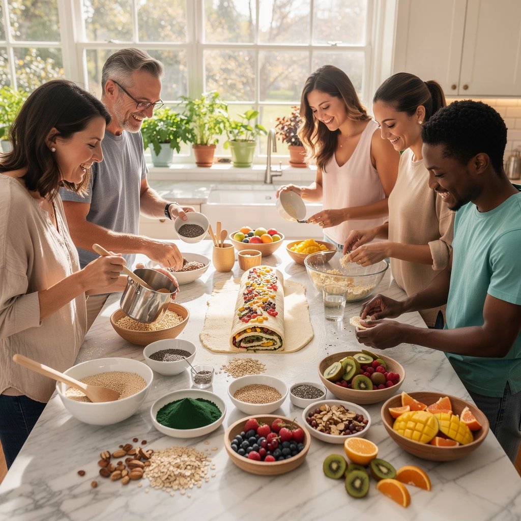 Sonntagsbrötchen mit Superfood – Knusprig, nährend: Das beste Rezept für deinen entspannten Sonntag
