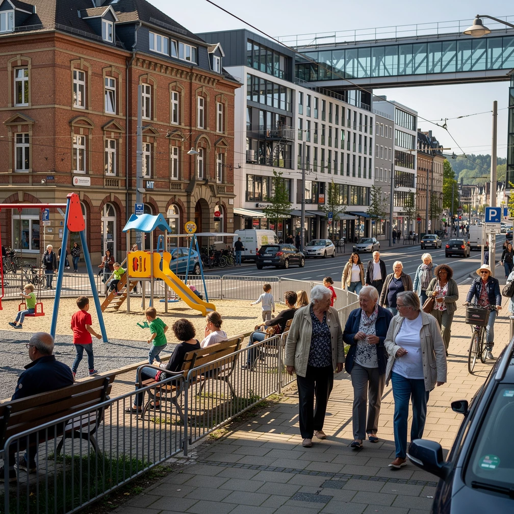 Demografische Entwicklung und Wirtschaftslage im Bergischen Städtedreieck