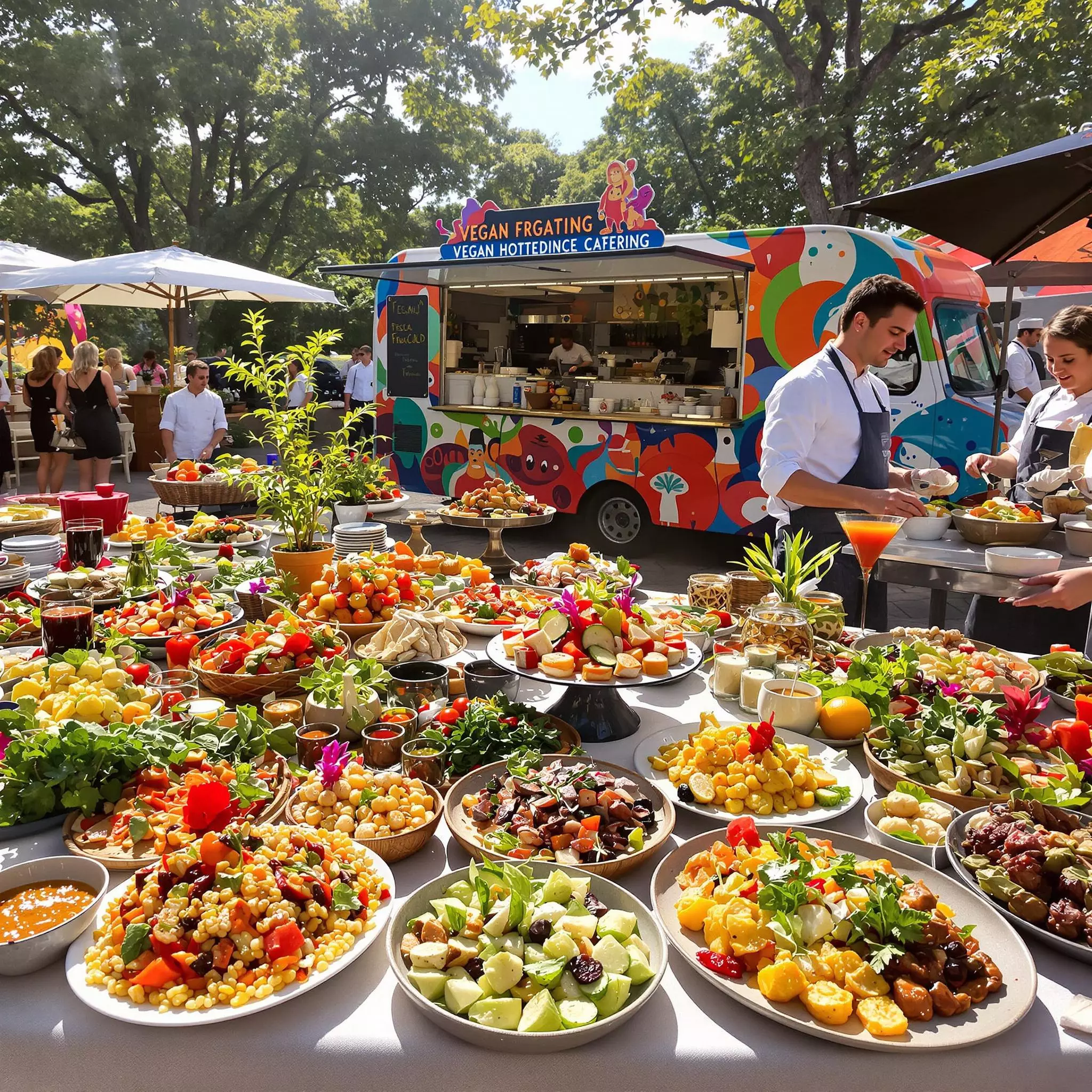 Vegane Catering-Optionen für die moderne Hochzeit
