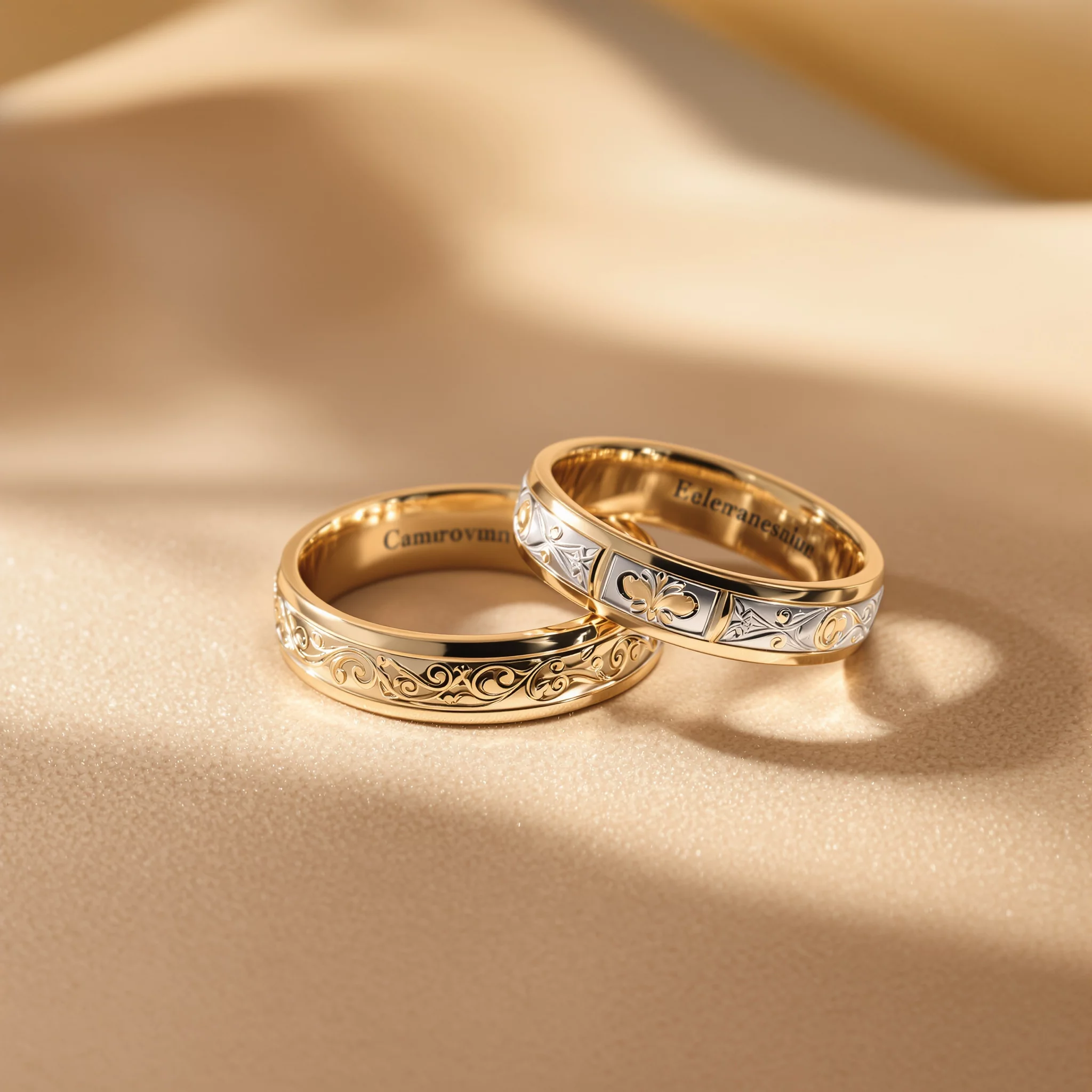 Gravuren mit Bedeutung: Kreative Ideen für persönliche Eheringe