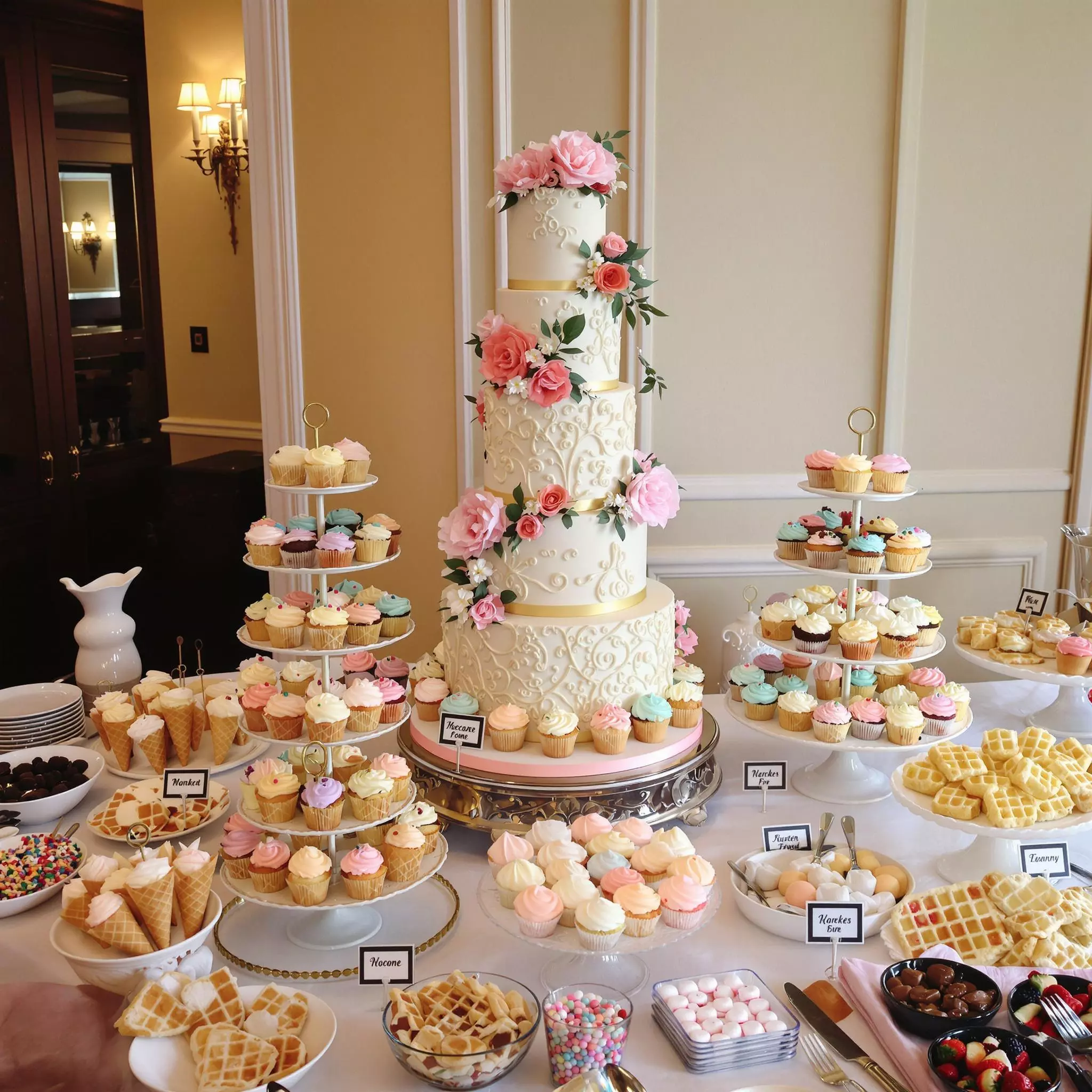 Kreative Dessert-Stationen für Ihre Hochzeit