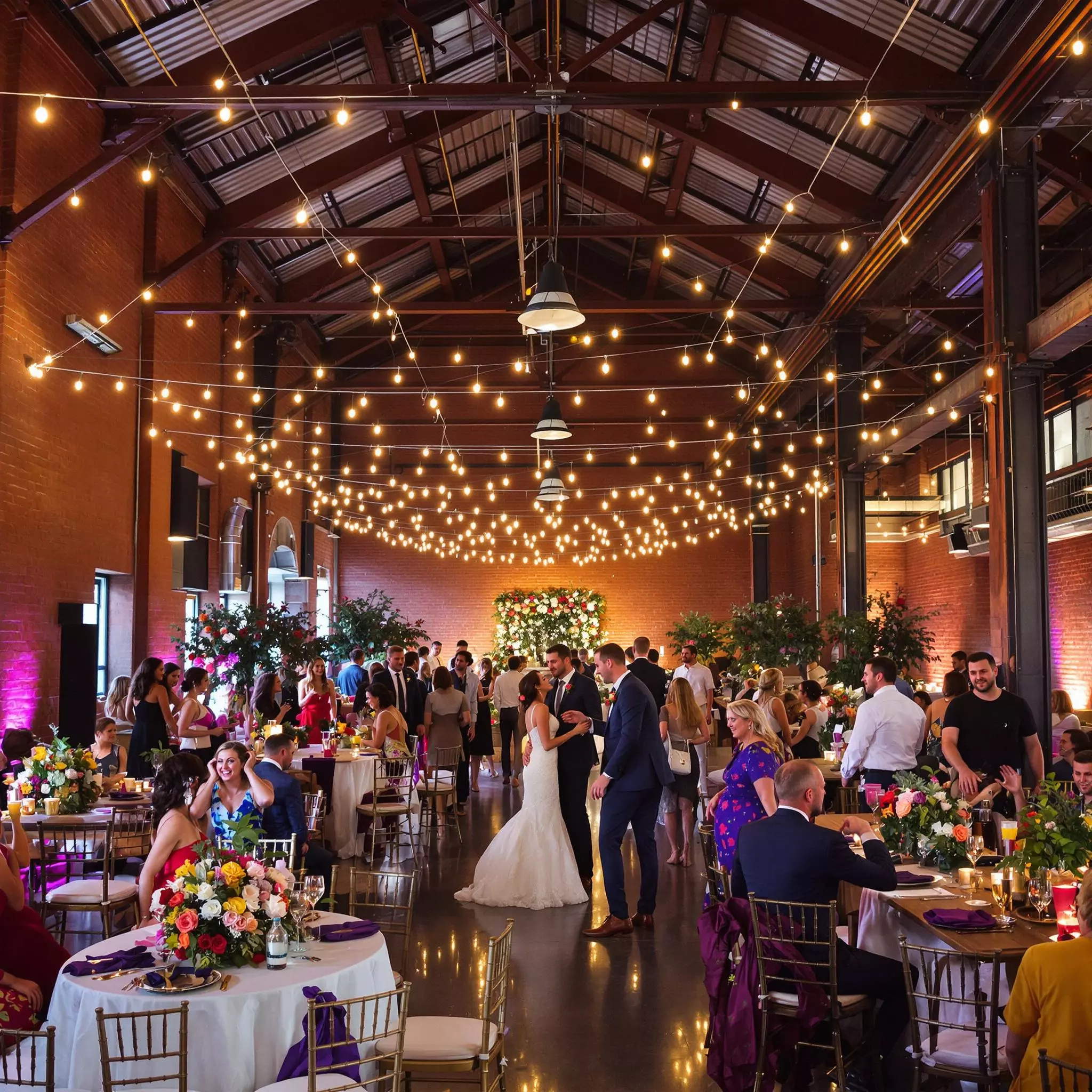 Urban Chic: Heiraten in einem Loft oder einer Fabrikhalle