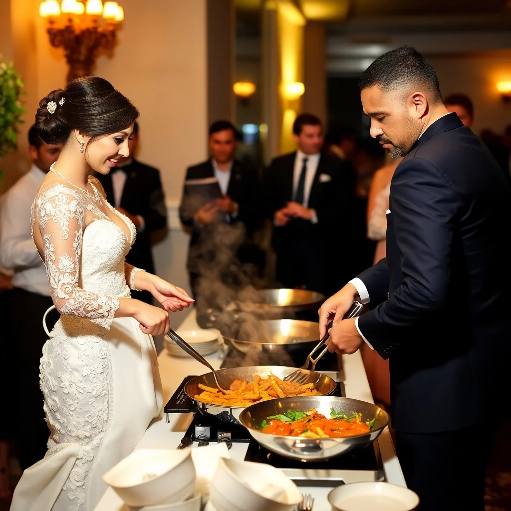 live cooking hochzeit