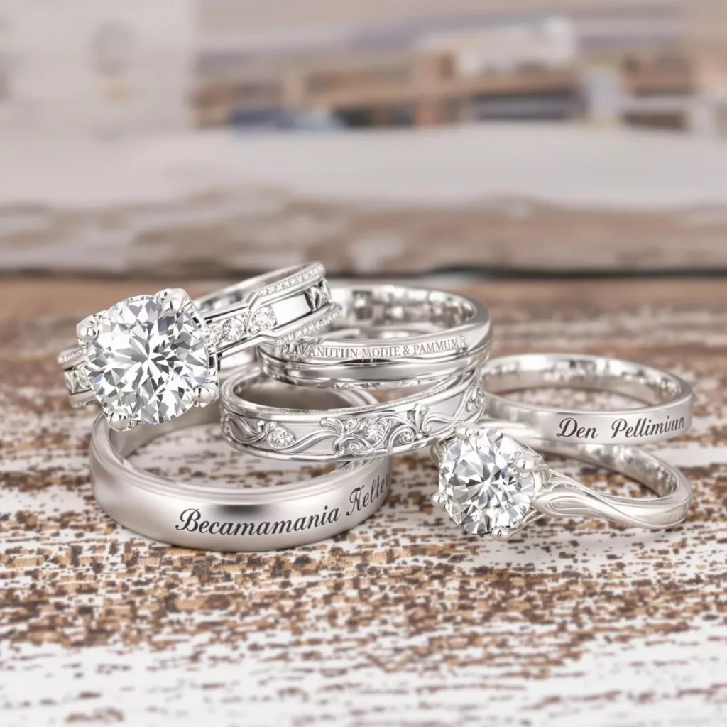 Trauringe aus Platin - für die Ewigkeit