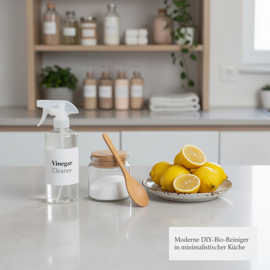 DIY-Putzmittel: 3 Rezepte mit Essig, Soda und Zitrone für Küche und Bad