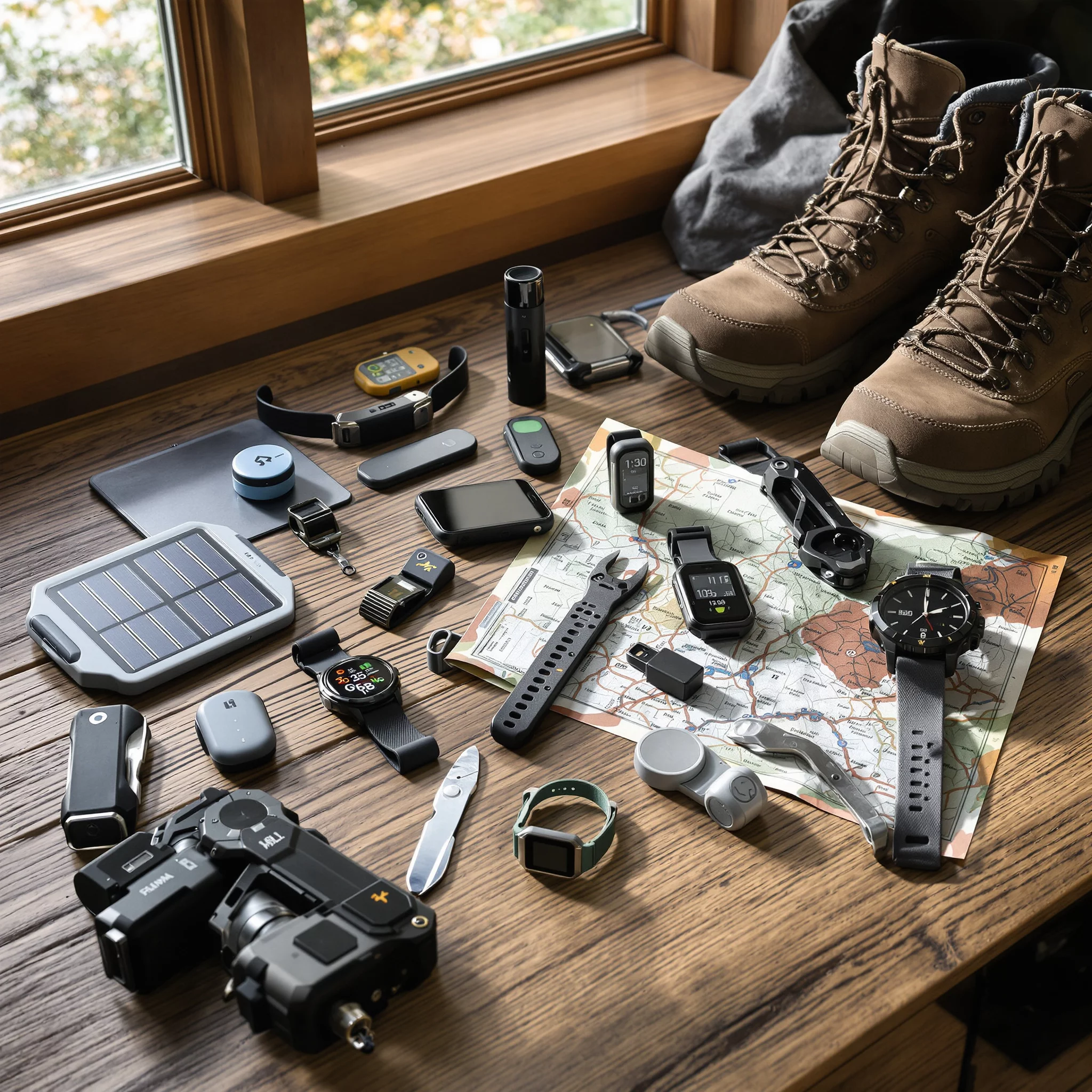 Gadgets für Outdoor-Abenteuer: Von Solarpanels bis GPS-Tracker