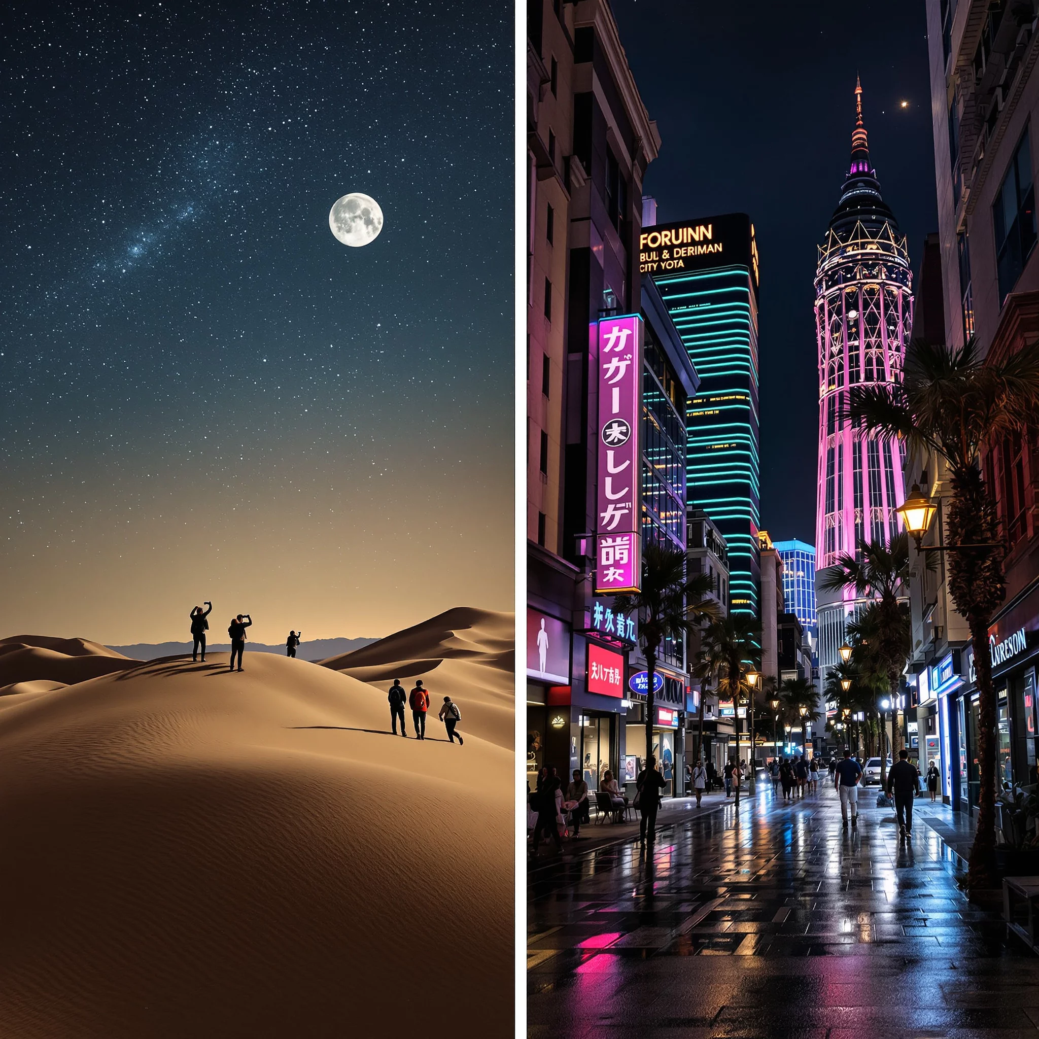 Noctourism – Reisen ins Nachtleben der Natur und Städte