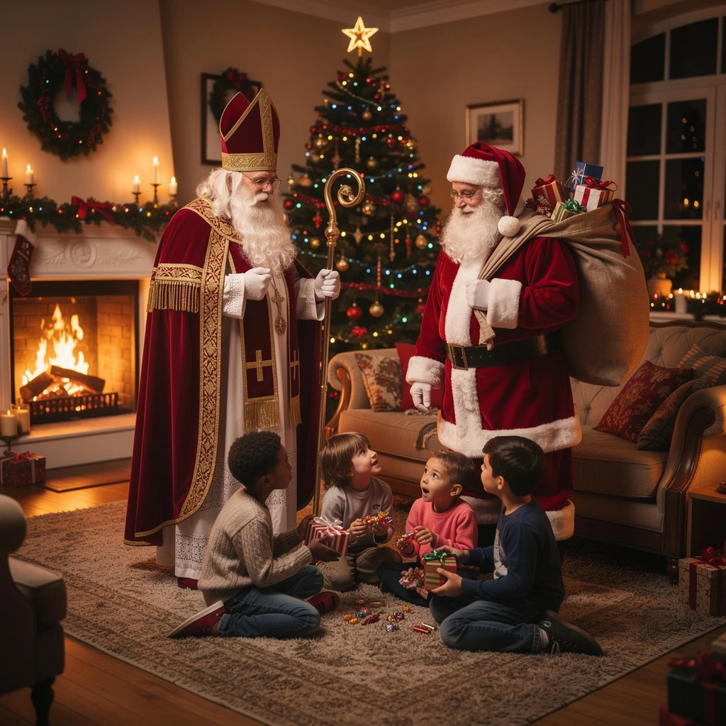 Wer ist eigentlich der Nikolaus und wer der Weihnachtsmann?